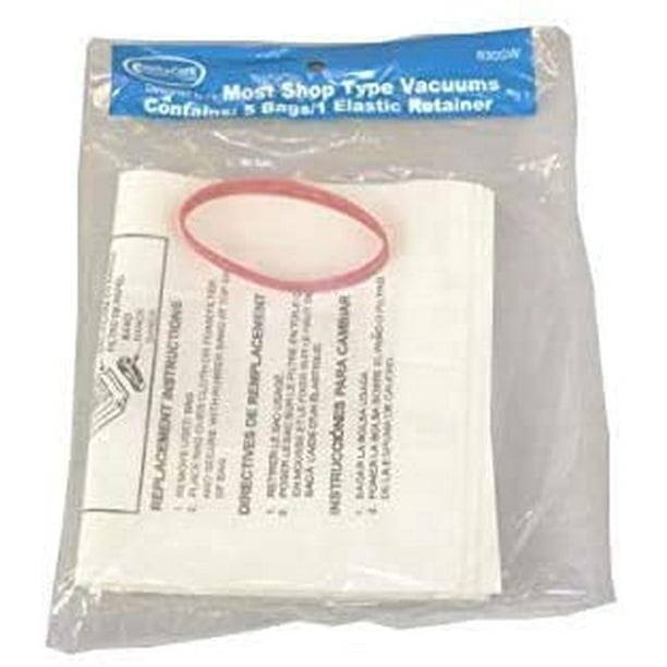 6 Vacuum Bags for Shop-Vac H87S450 6 Vacuum Bags for Shop-Vac H87S450